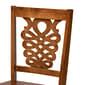 Baxton Studio Luisa Walnut Brown Finished Wood 5pc. Dining Set - image 5