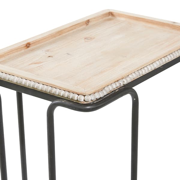9th & Pike&#174; Ceramic Industrial Accent Table