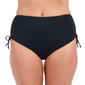 Womens Maxine Solid Side Tie Swim Bottoms - image 1