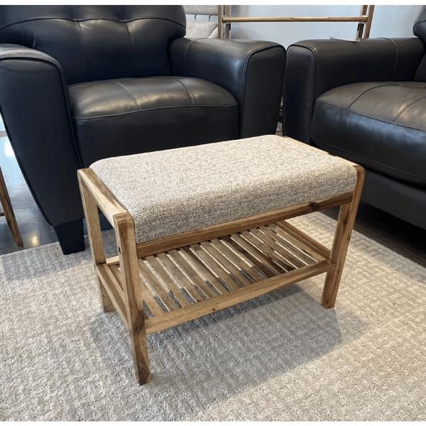 Fairway Avenue Home™ Solid Acacia Padded Bench