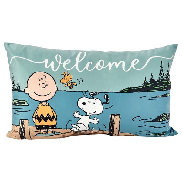 Peanuts(tm) Welcome Summer Dock Decorative Pillow - image 