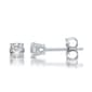 Nova Star® White Gold Lab Grown Diamond Stud Earrings - image 3