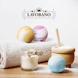 Hitrons Solutions 3pk. Lavobano Natural 2-in-1 Bath Bombs & Oil