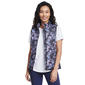 Womens Skechers Cozy Fit Printed Puffer Vest - image 1