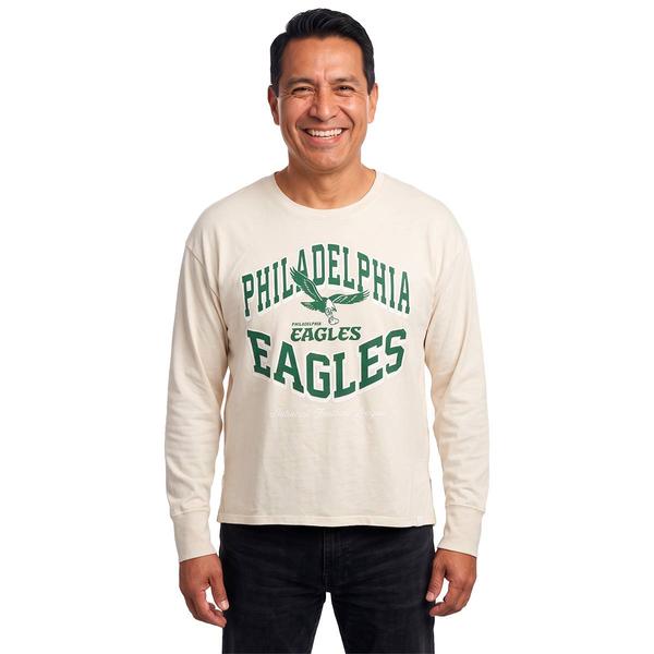 Mens Fanatics Eagles Gridiron Hero Long Sleeve Tee - image 
