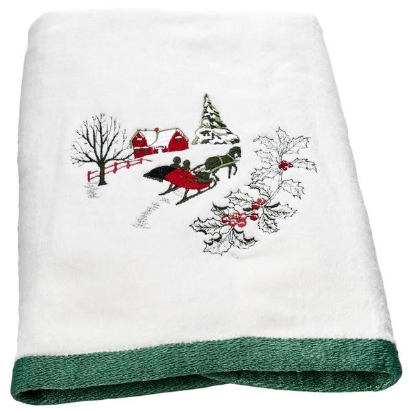 Avanti Yuletide Bath Towel - image 