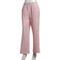 Womens Ninety Clothing Stripe Linen Straight Leg Pants - image 1
