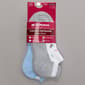 Womens Dr. Motion® 2pk. Floral White Low Cut Socks - image 2