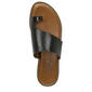 Womens Franco Sarto Gem Snakeskin Leather Slide Sandals - image 4
