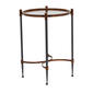 9th & Pike® Black Metal Traditional Accent Table - image 2