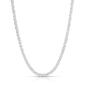 20in. Sterling Silver Sparkle Chain Necklace - image 1