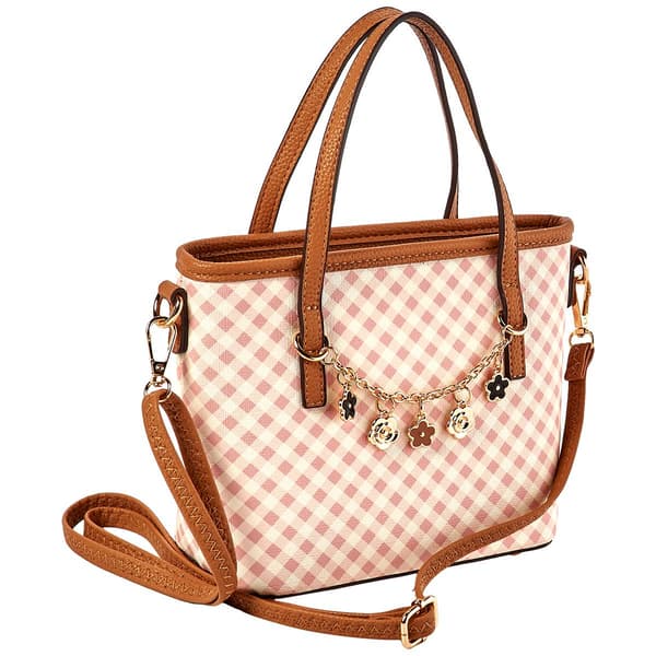 DS Fashion Satchel Crossbody with Charms