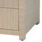bali & pari Quinn Bohemian Woven Natural Grasscloth Nightstand - image 6