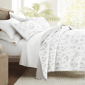Soft Essentials Ultra-Soft Blooming Daisy Reversible Quilt Set - image 1