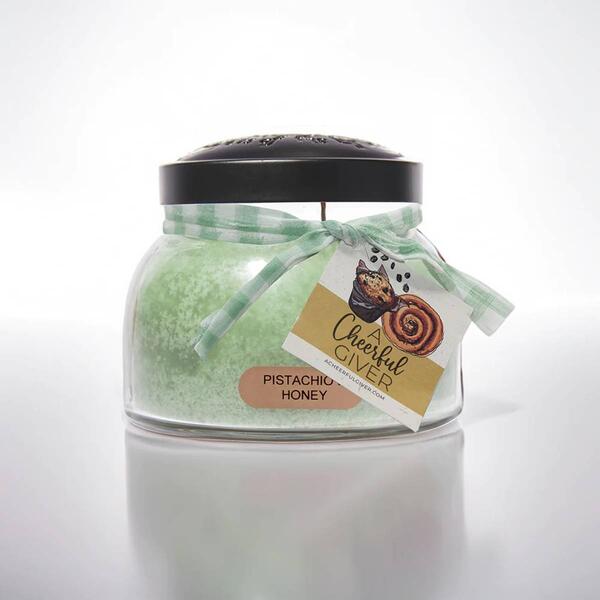 A Cheerful Giver&#40;R&#41; 22oz. Mama Jar Pistachio & Honey Candle - image 