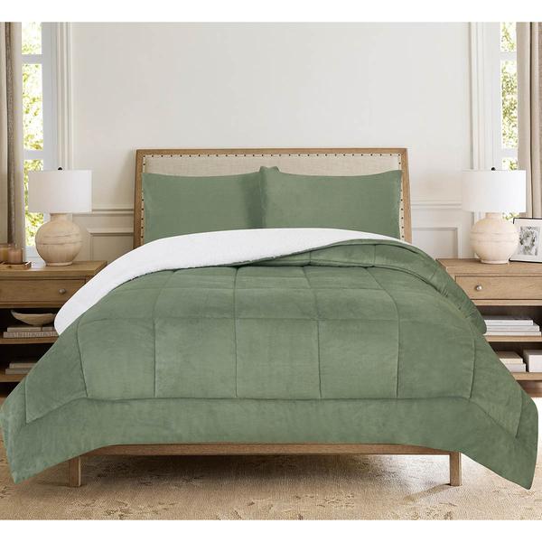 Mountain Ridge 3pc. Sherpa Comforter - image 