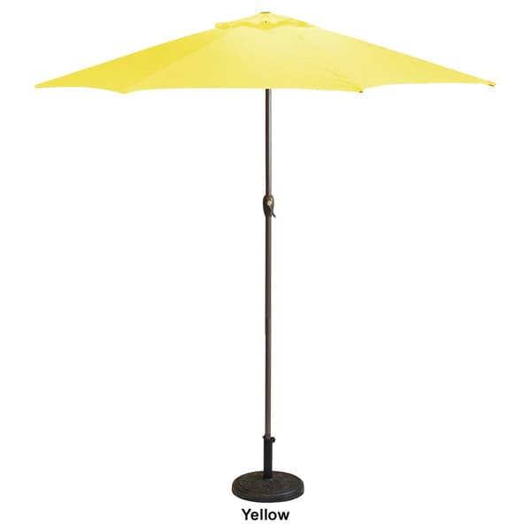 Northlight Seasonal 9ft. Patio Market Umbrella with Hand Crank