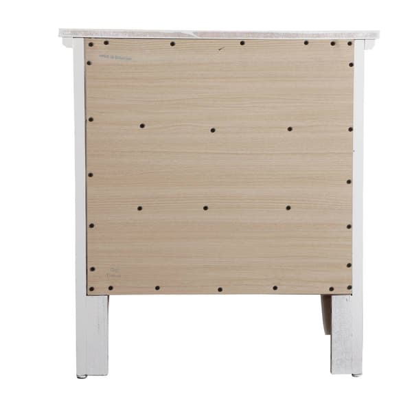 Passion Furniture Hammond 3-Drawer Nightstand
