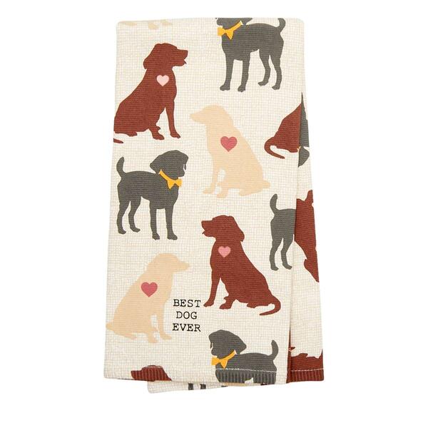 Best Dog Ever Dual Purpose Kitchen Towel - image 