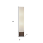 HomeRoots 50in. Two Light Column Floor Lamp With Fabric Shade - image 3
