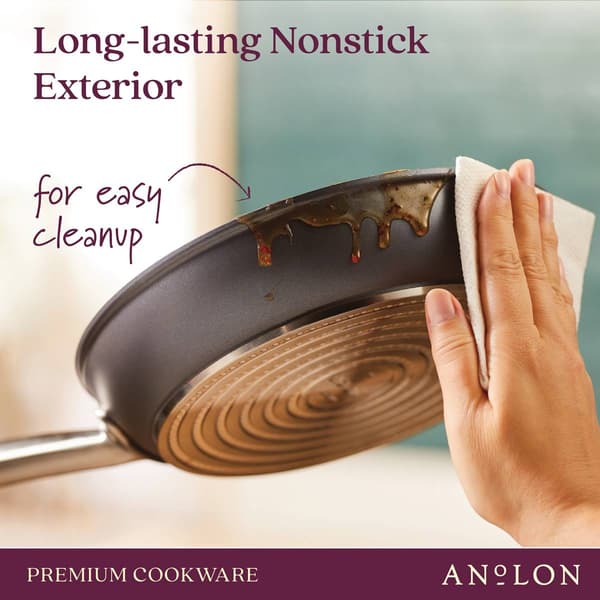 Anolon&#174; Accolade 2pc. Hard-Anodized Nonstick Frying Pan Set