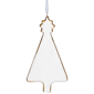 Northlight 4.5in. Green & Gold Christmas Tree Hanging Ornament - image 4