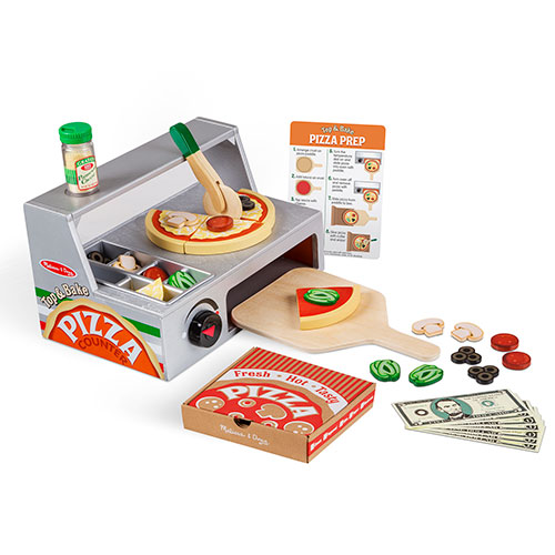 Open Video Modal for Melissa &amp; Doug(R) Top &amp; Bake Pizza Counter