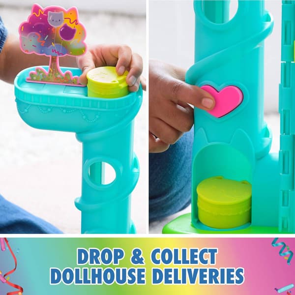 Gabby''s Dollhouse 15pc. Rainbow Dollhouse