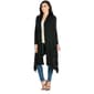 Womens 24/7 Comfort Apparel Extra Long Open Front Cardigan - image 3