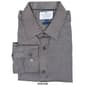 Mens Tom Baine Slim Fit Textured Herringbone Dress Shirt - image 2