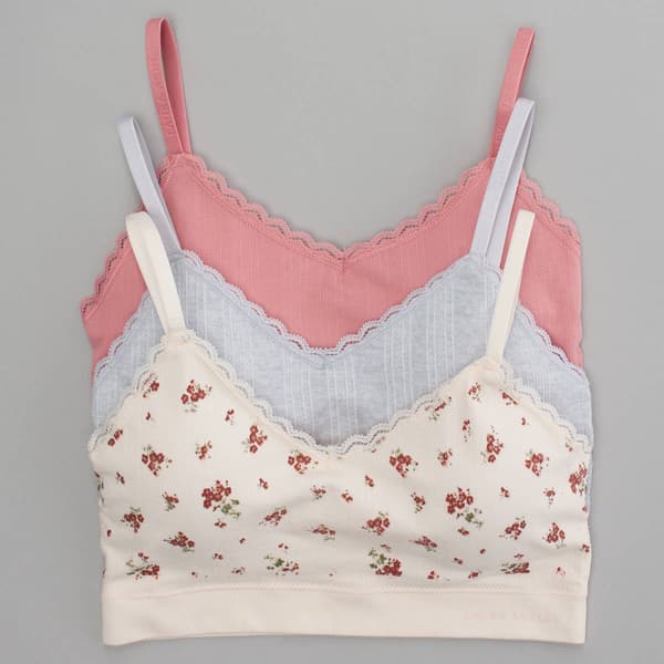Womens Laura Ashley&#40;R&#41; 3pk. Seamless Comfort Bras - LS1628-3PKS - image 