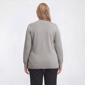 Plus Size Retrology Long Sleeve Allover Holly Lurex Sweater - image 1