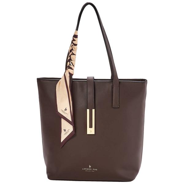 London Fog Lana Crossbody with Scarf - image 