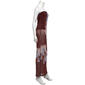Juniors Madden Girl Floral Placement Mesh Strapless Maxi Dress - image 4