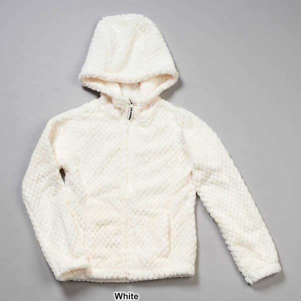 Girls &#40;7-16&#41; Weather Club Dimple Fleece Jacket