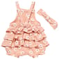 Baby Girl (NB-9M) Emily & Oliver® Daisy Bubble Romper & Headband - image 2