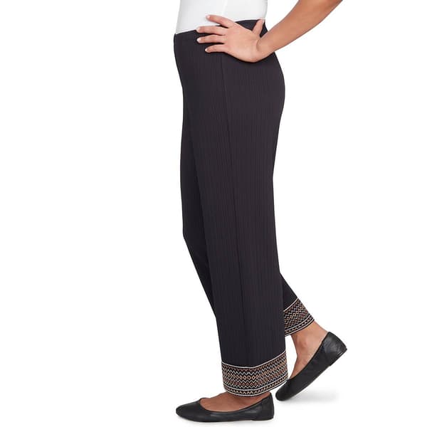 Petite Ruby Rd. New Neutrals Pull On Ribbed Slinky Pants