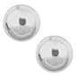 Anne Klein Silver-Tone Ball Stud Earrings - image 1