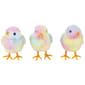 Northlight Seasonal Tie Dye Easter Chick Figurines - Set of 3 - image 1