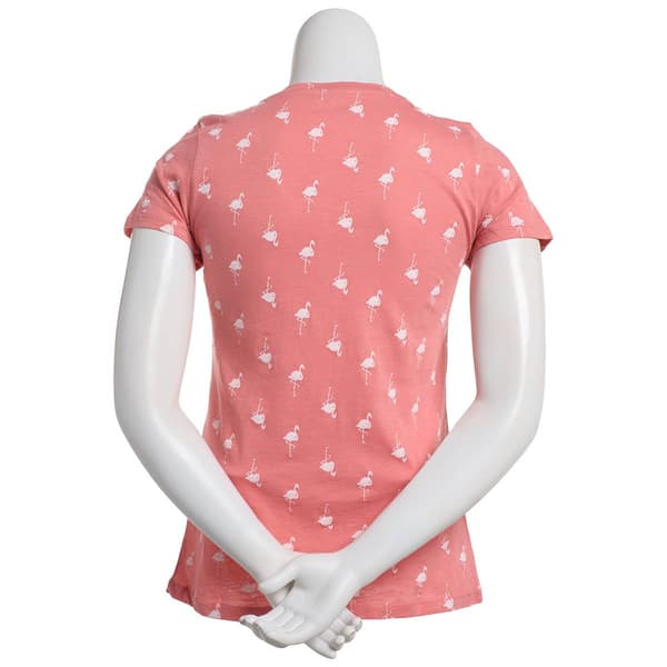 Womens Architect&#174; Short Sleeve Flamingos Tee