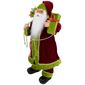 Northlight 24in.Santa with Present & Gift Bag Christmas Figure - image 3