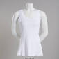 Womens French Laundry Lace Trim Ribbed Tank Top with Lettuce Hem - image 4