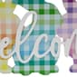 Northlight Seasonal Gingham Bunnies Welcome Easter Wall Sign - image 6