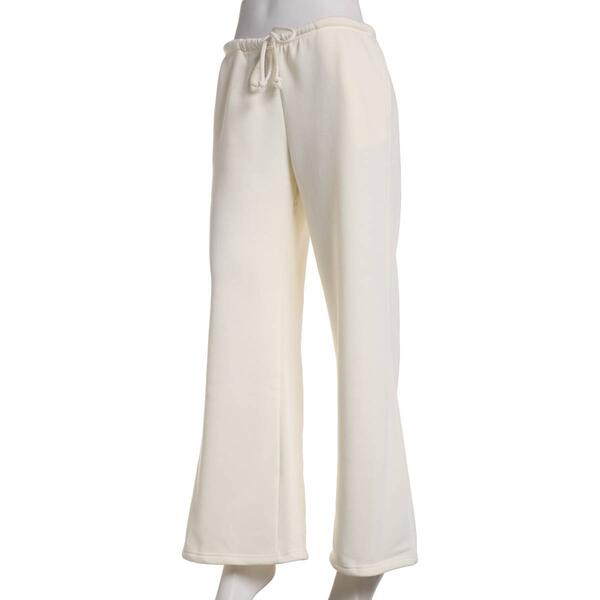 Juniors Derek Heart Mid Rise Wide Leg Sweatpants - image 