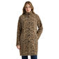 Womens NVLT Eyelash Strand Cheetah Coatigan - image 6