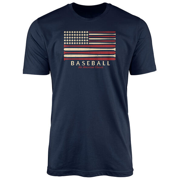 Mens Classic Bats Flag USA Tee - image 