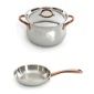 BergHOFF Ouro Gold 3pc. Stainless Steel Starter Set with Lids - image 1