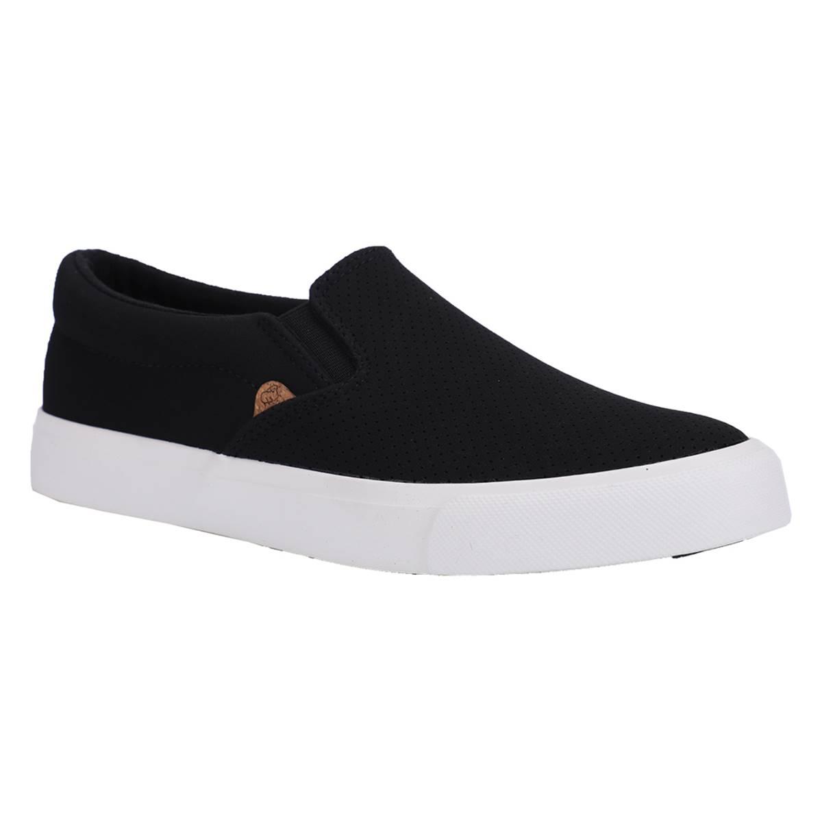 Womens LAMO Sheepskin Piper Slip-On Perforated Sneakers