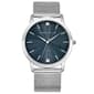 Mens Perry Ellis Silver Tone Diamond Mesh Watch - PE0007SL.UK - image 1