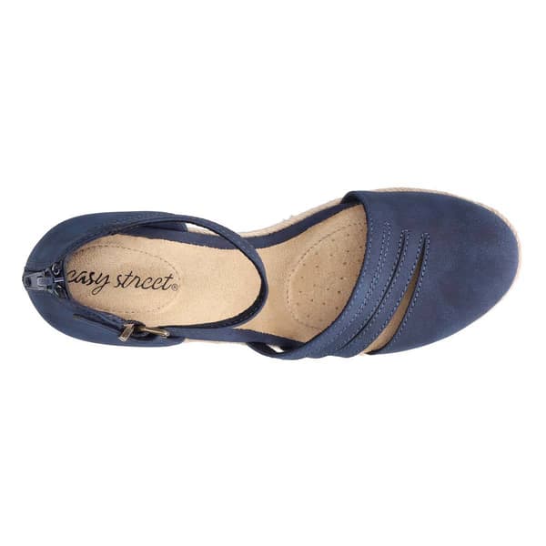 Womens Easy Street Daytona Espadrille Wedges Sandals